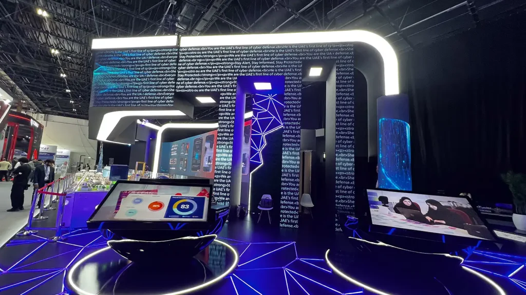 Tarweej Our Services Exhibitions Stand